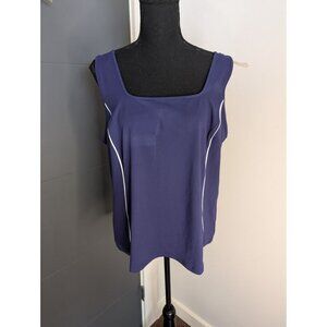 NWT Lane Bryant LIVI Crop Square-Neck Wicking‎ Tank size 18/20